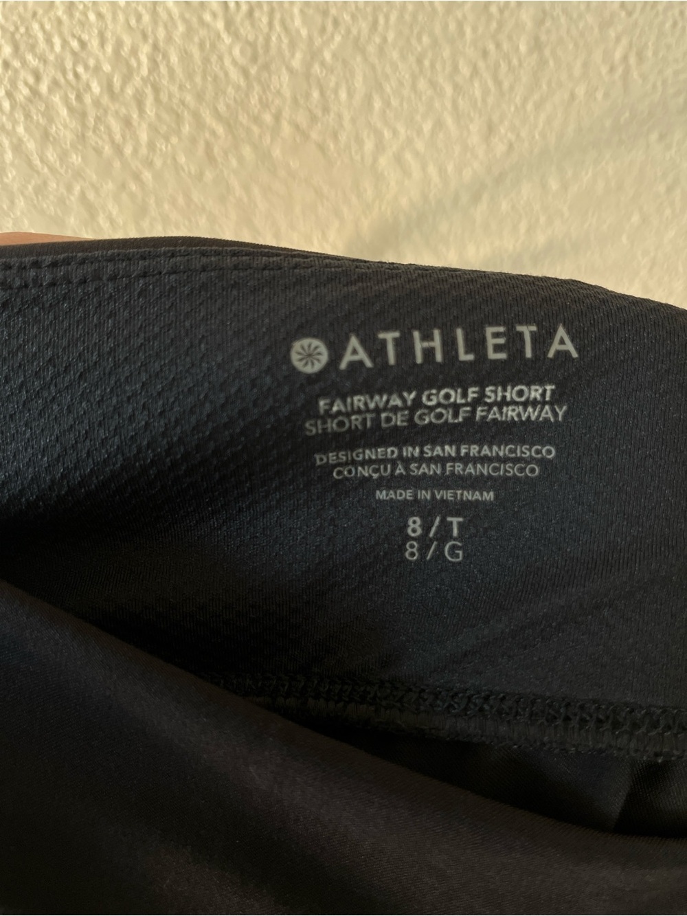 Athleta Black Women's Athletic Skort with Built-In Shorts - Picture 5 of 6